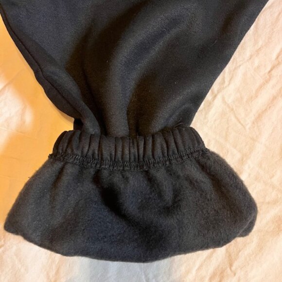 Black Unisex Sweatpants - Picture 3 of 4